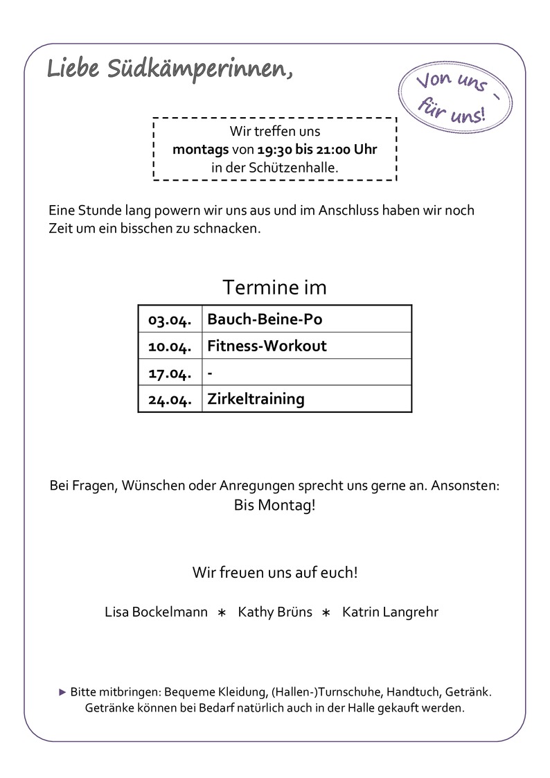 einladung frauensport april 0 page0